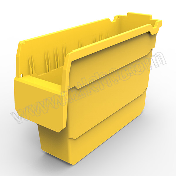 POWERKING/力王 货架物料盒 SF3120黄色 300×100×200mm 黄色 1个