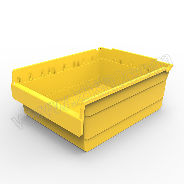 POWERKING/力王 货架物料盒 SF5420黄色 500×400×200mm 黄色 1个