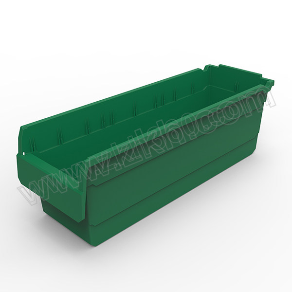 POWERKING/力王 货架物料盒 SF6220绿色 600×200×200mm 绿色 1个