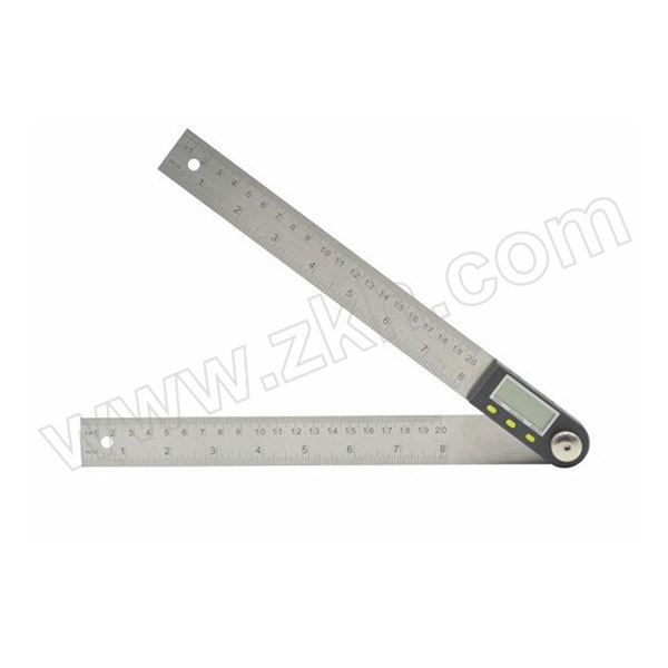 SHAHE/三和计量 数显角度尺 5429-200 0-200mm 0-360° 0.05° 不代为第三方检测 1把