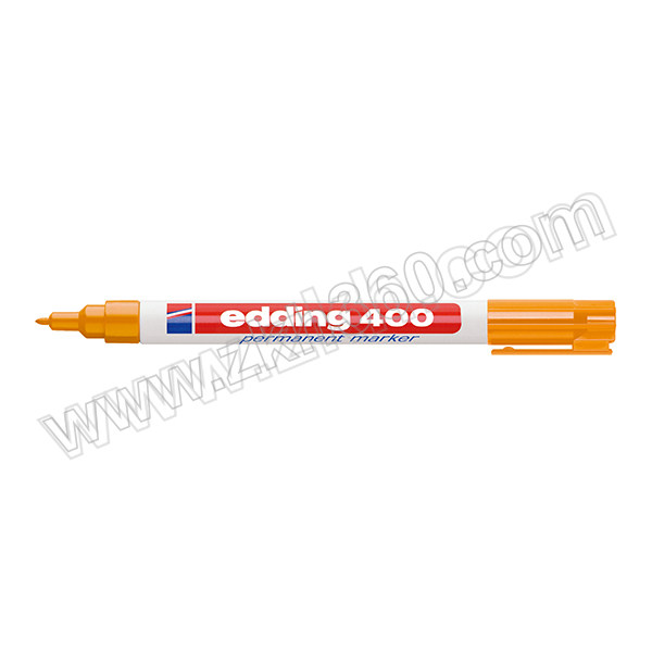 EDDING/艾迪 永久记号笔 550 方斜嘴2-7mm 桔 1支