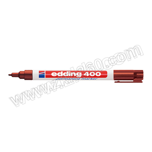 EDDING/艾迪 永久记号笔 550 方斜嘴2-7mm 桔 1支