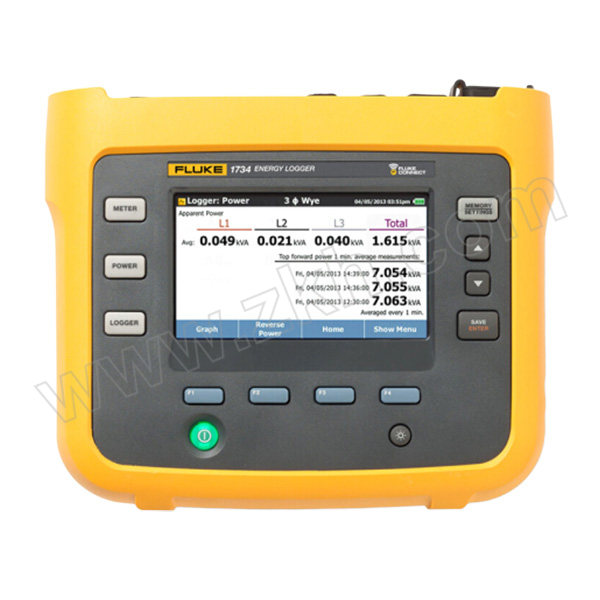 FLUKE/福禄克 电能质量分析仪 FLUKE-1734/INTL 含fluke connect模块 1台