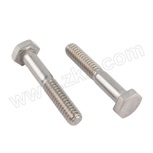 TONG/东明 外六角螺栓 304 本色 半牙 1/4"x1-7/8" ASMEB18.2.1 粗牙 1包