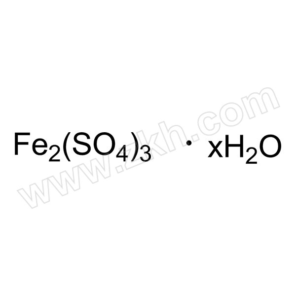 MACKLIN/麦克林 硫酸铁(III)，水合物 I809718-500g CAS号:15244-10-7 规格:AR Fe 21-23 % 500g 1瓶