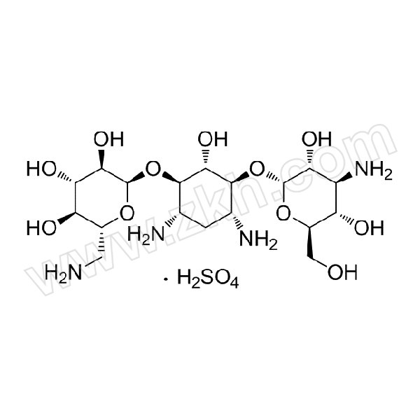 MACKLIN/麦克林 硫酸卡那霉素 K812217-5g CAS号:25389-94-0 规格:＞94.0%(N) 来源于卡那霉素链霉菌 5g 1瓶