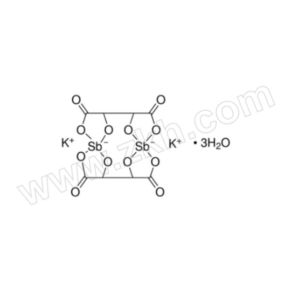 MACKLIN/麦克林 酒石酸锑钾 P816216-100g CAS号28300-74-5 AR 99.5% 100g 1瓶