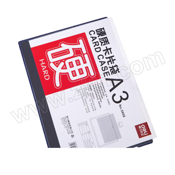 DELI/得力 PVC硬质卡片袋 5808 420×297mm 透明 1只