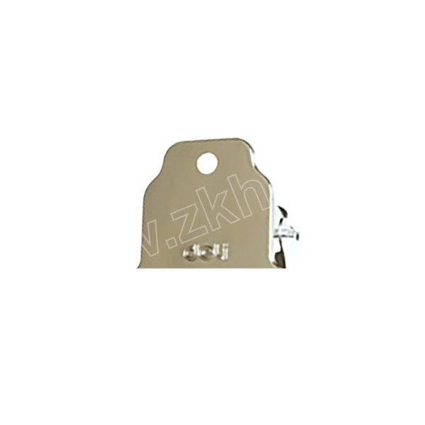 DELI/得力 山形铁票夹 9533 76mm 金属色 4只 1包