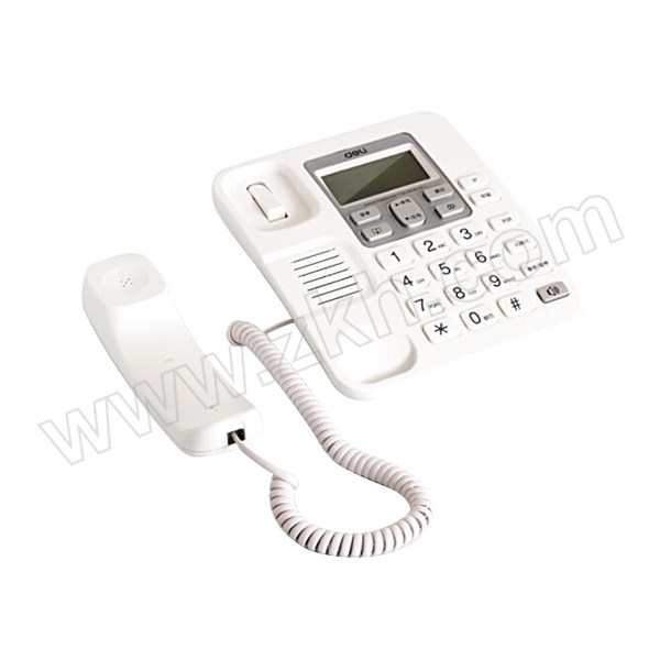 DELI/得力 电话机(子母机) 791 白色 1台