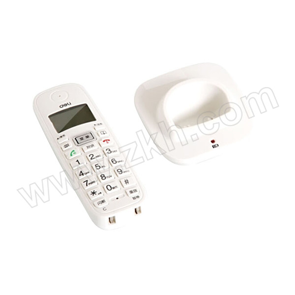 DELI/得力 电话机(子母机) 791 白色 1台