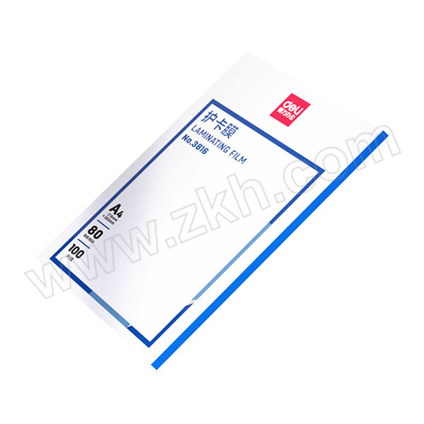 DELI/得力 护卡膜 3816 A4 100片 1包