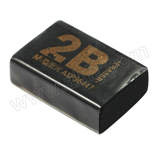 M&G/晨光 2B橡皮 AXP96447 26×17×9mm 黑色 1块
