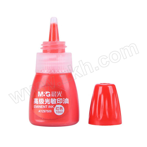 M&G/晨光 高级光敏印油 AYZ97509 10ml 红色 1瓶