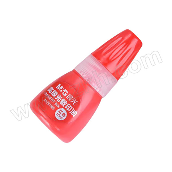 M&G/晨光 高级光敏印油 AYZ97509 10ml 红色 1瓶