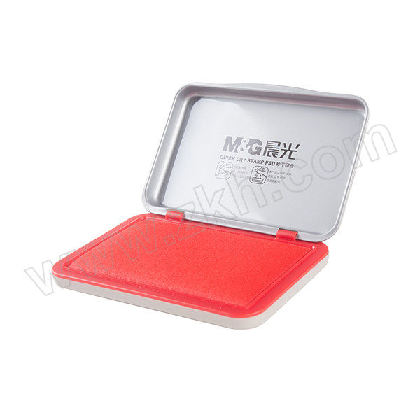 M&G/晨光 秒干印台 AYZ97516 105×70mm 红色 1只