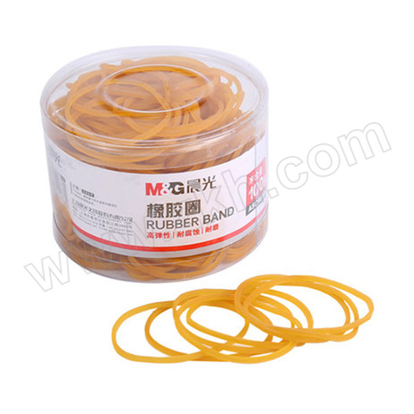 M&G/晨光 橡胶圈 ASC99334 100g 黄色 1包