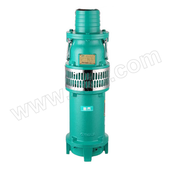 SHIMGE/新界泵业 QY型充油式小型潜水泵 QY50-30-7.5L1 出口80mm 额定流量50m³/h 额定扬程30m 7.5kW 380V 1台