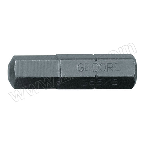 GEDORE/吉多瑞 685型1/4"系列旋具头 685 4 S-010 hex4mm 10支 用于内六角螺丝 1组