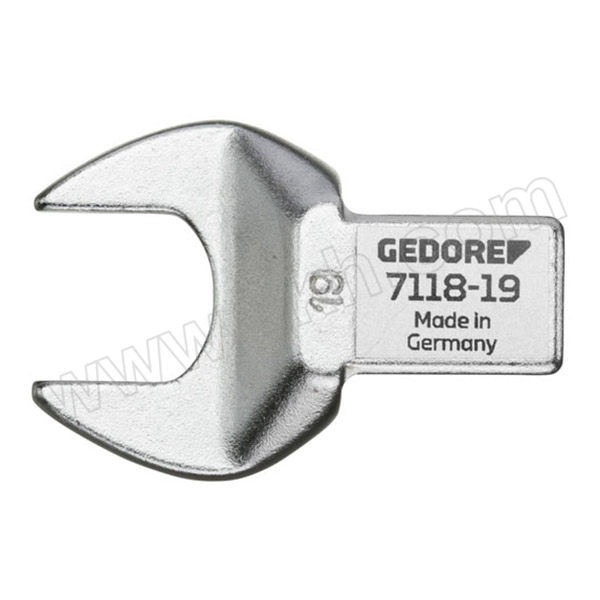 GEDORE/吉多瑞 7118型方形开口扳子头（14×18） 7118-29 29mm 1个
