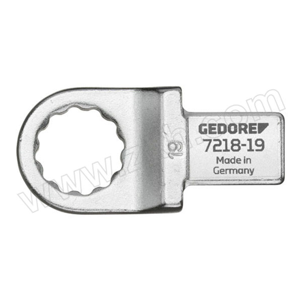 GEDORE/吉多瑞 7118型方形梅花扳子头（14×18） 7218-13 13mm 1个