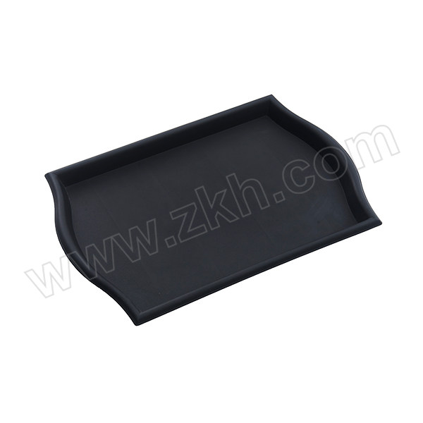 TRUST/特耐适 塑料托盘 8241-黑色 黑色 40×30.5cm 1个