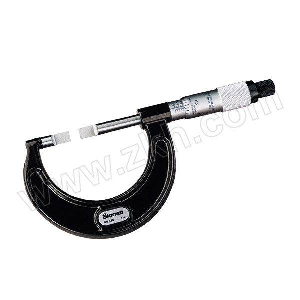 STARRETT/施泰力 486系列刀片式外径千分尺(非旋转芯轴) 486MP-50 25~50mm 0.01mm ±0.004mm 不代为第三方检测 1把