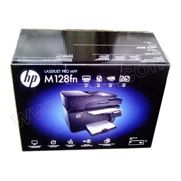 HP/惠普 A4黑白一体机 M128fn 打印/复印/扫描/传真 1台
