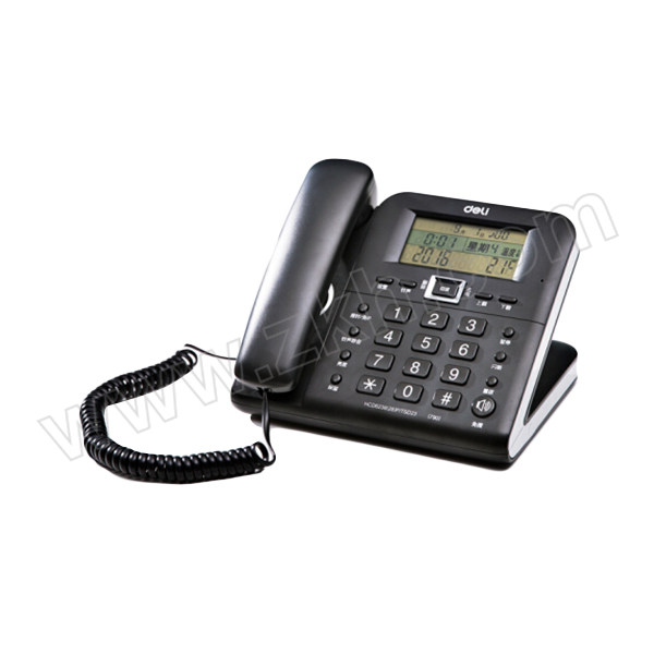 DELI/得力 电话机 790 黑色 1台
