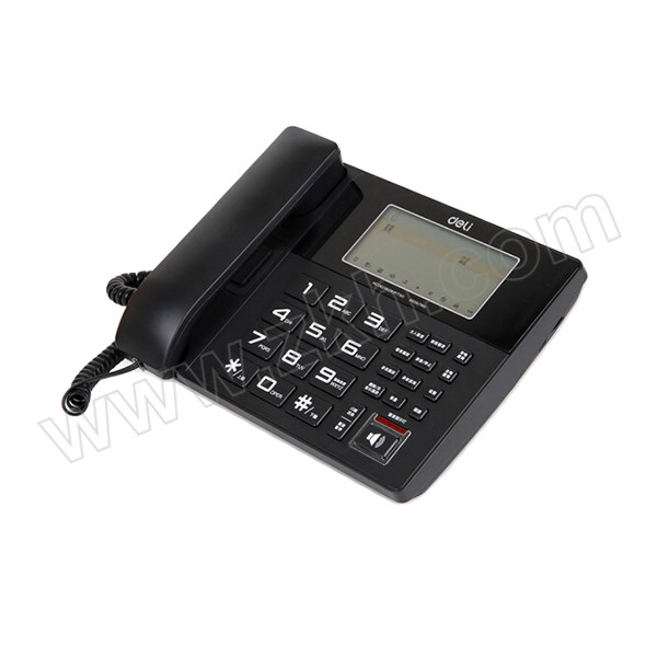 DELI/得力 电话机 799 黑色 1台