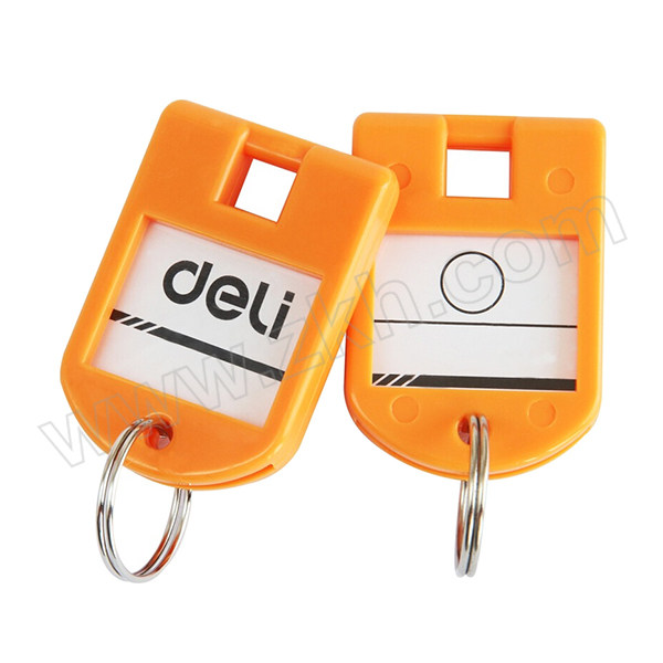 DELI/得力 钥匙牌筒装(混) 9330 24个装 1筒
