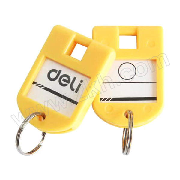 DELI/得力 钥匙牌筒装(混) 9330 24个装 1筒
