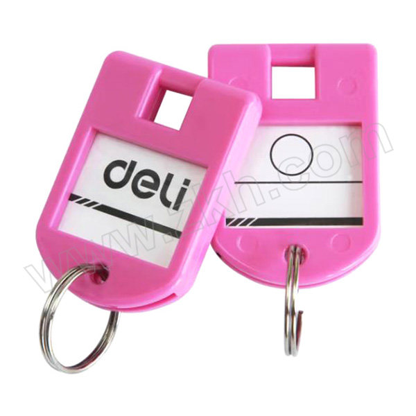 DELI/得力 钥匙牌筒装(混) 9330 24个装 1筒