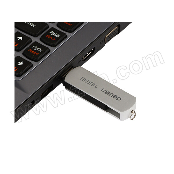 DELI/得力 U盘 3721 16G USB2.0 银色 1只