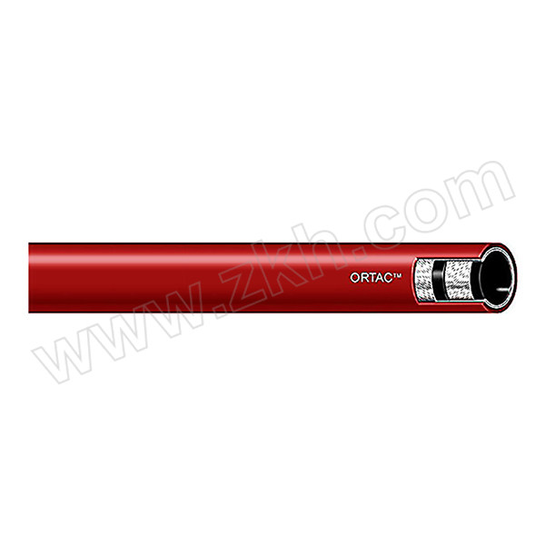 CONTINENTAL/康迪泰克 ORTAC耐油绝缘软管 A4-008-1250-80M-RED 内径1-1/4" 壁厚7.1mm 长80m 红色 20.7bar 1卷