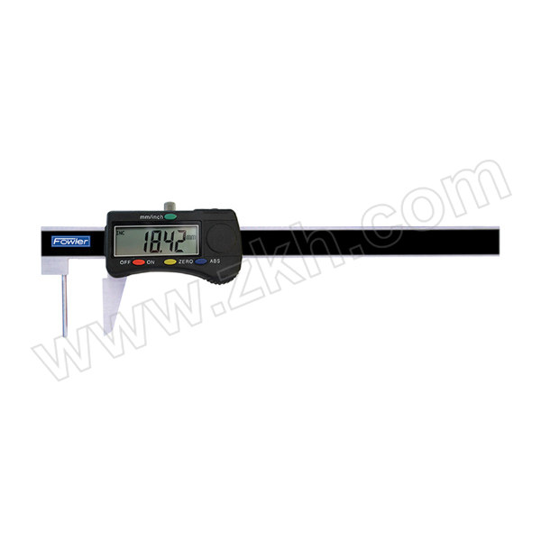 FOWLER 数显管壁厚卡尺 52223198 0~150mm 0~6" 0.01mm 不代为第三方检测 1把