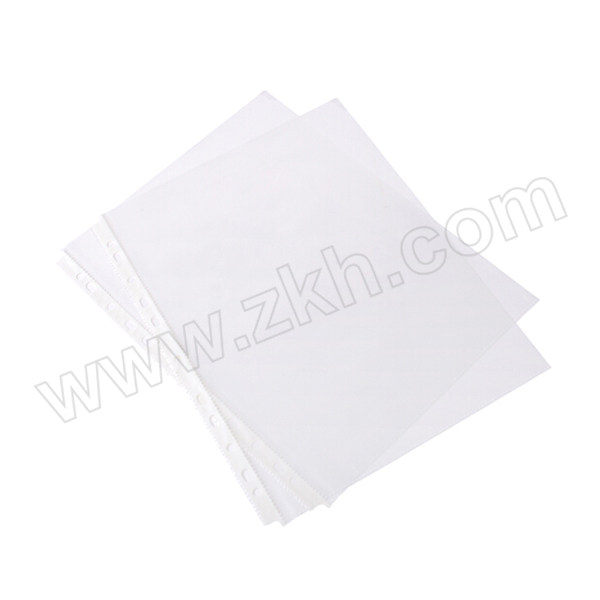 COMIX/齐心 A4文件保护袋 EH303A-1 A4 白色 100个 1套