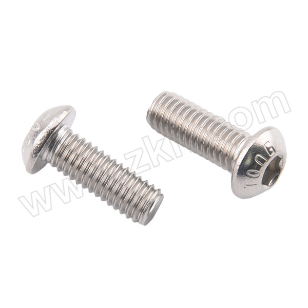 TONG/东明 ISO7380 内六角平圆头螺钉 不锈钢304 A2-70 本色 全牙 M10×30 1包