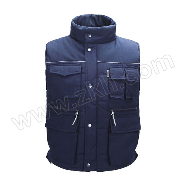 LAKELAND/雷克兰 涤纶春亚纺防寒马甲 9045 2XL 蓝色 1件