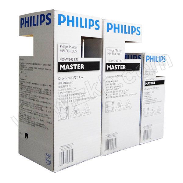 PHILIPS/飞利浦 欧标金属卤化物灯 金卤灯 HPI Plus HPI-BU 250W/外触发 1个