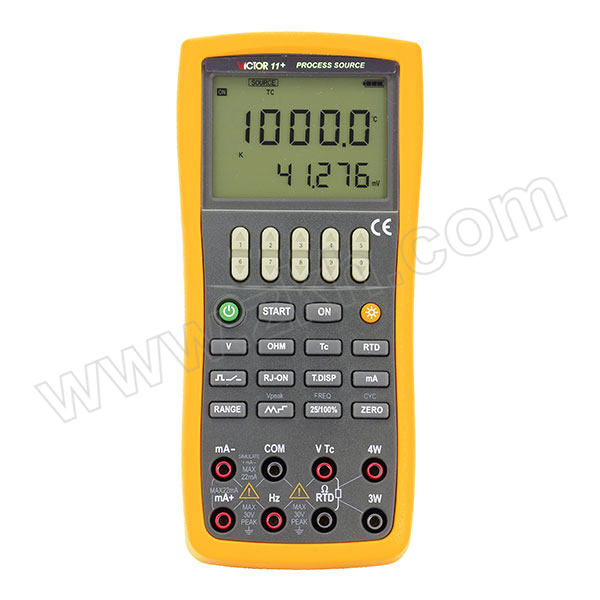 VICTOR/胜利仪器 过程仪表校验仪 VC11+ 不支持第三方检定 1台