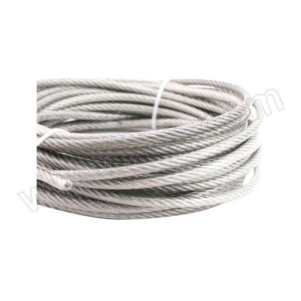 QZ/起泽 包塑钢丝绳 包塑钢丝绳-6X7-φ4.8-定制-定制 绳径3，外径4.8，6×7 1米