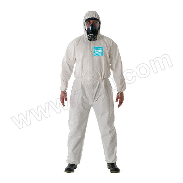 MICROGARD/微护佳 2000白色标准型防护服 2000标准型 XXL,WH20-B-99-157-06,白色 1件