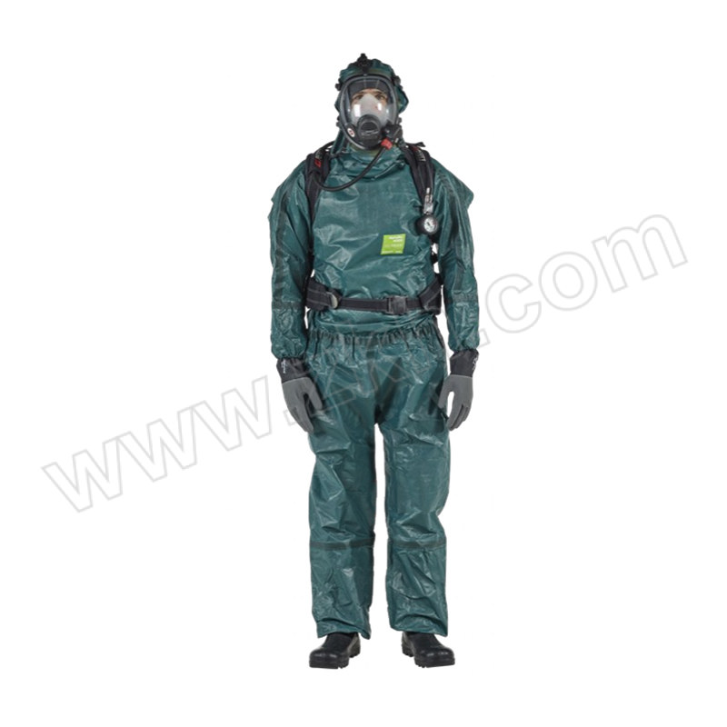 ANSELL/安思尔 4000系列紧急救护连体化学防护服 GR40-T-99-151-05 XL 绿色 1件