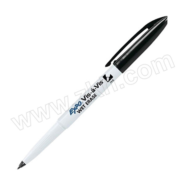 SHARPIE/三福 水溶性胶片笔可擦环保PCB打点笔 16001 黑色0.7mm 1支