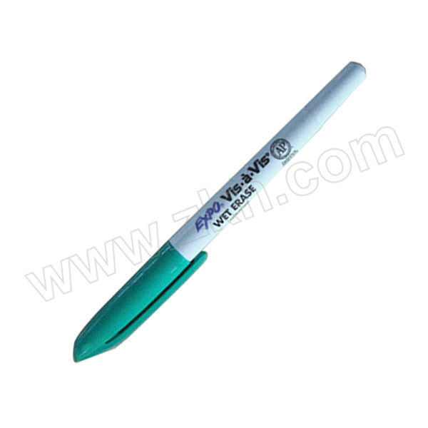 SHARPIE/三福 水溶性胶片笔可擦环保PCB打点笔 16004 绿色 0.7mm 12支 1盒