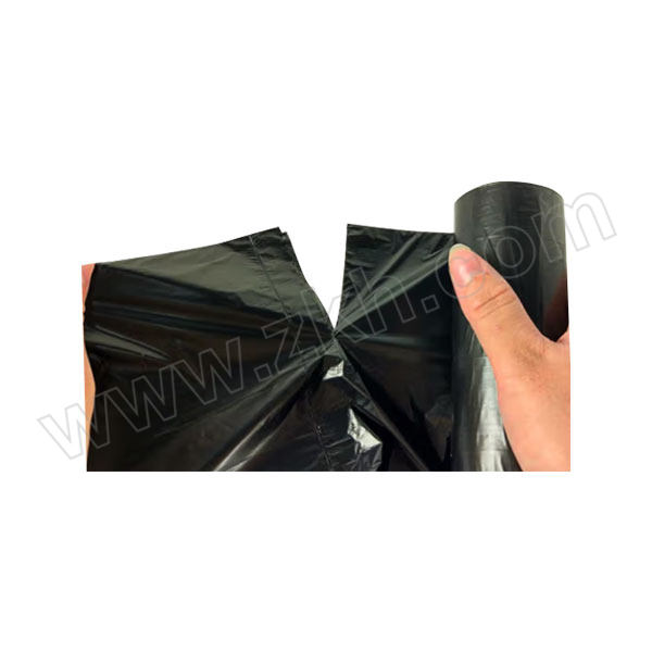 MIAOJIE/妙洁 点断式垃圾袋 大号 MBGRLB+20% 50×60cm 黑色 24只 新老包装随机发货 1卷