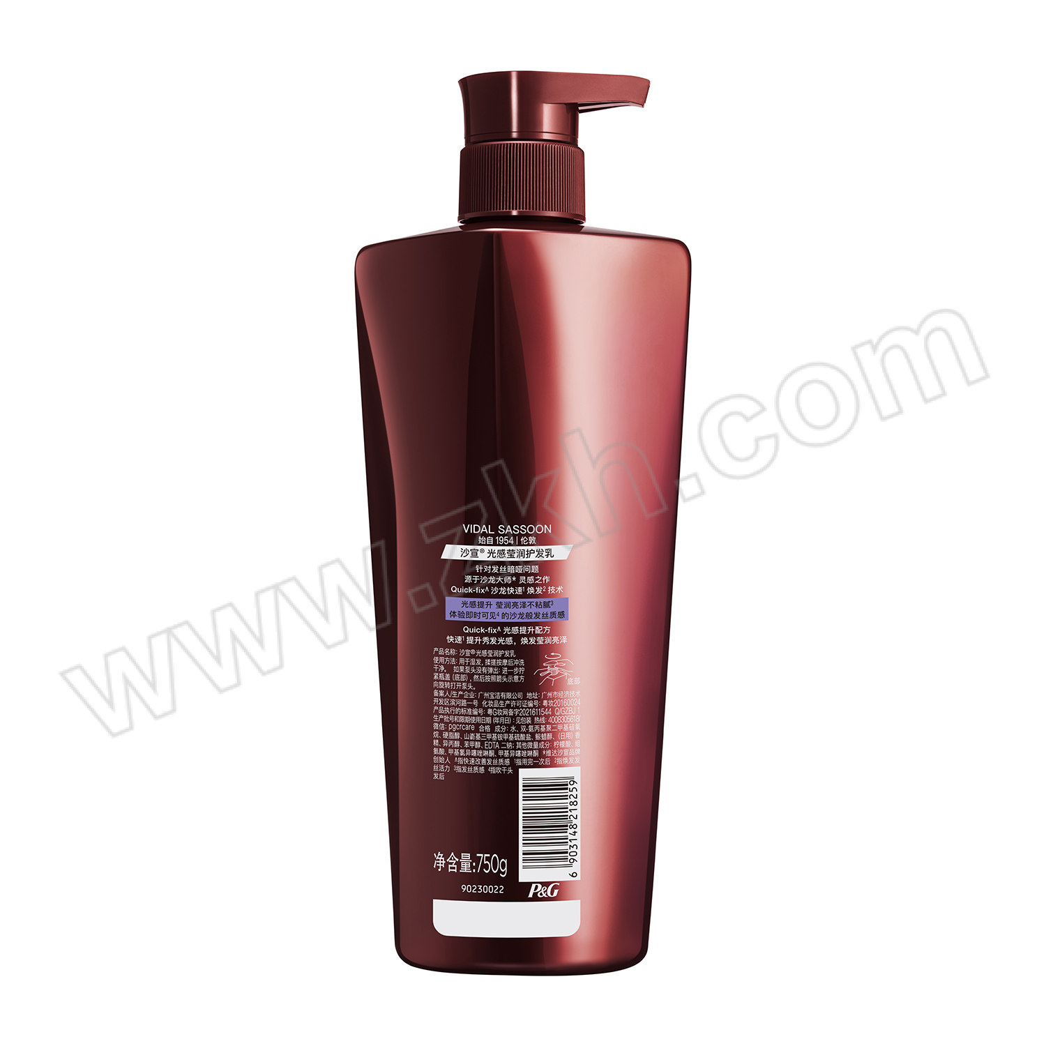 SASSOON/沙宣 光感莹润润发乳750ml 6903148218259 1件