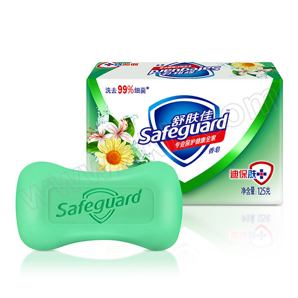 SAFEGUARD/舒肤佳 金银花/菊花自然爽洁型香皂125g 6903148092224 1块