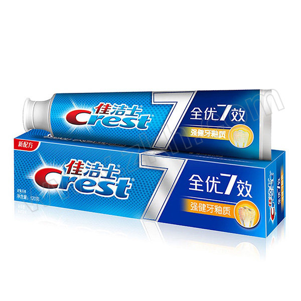 CREST/佳洁士 全优7效强健牙釉质牙膏 6903148247792 120g 1件